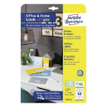 Avery 7636-10 self-adhesive label Rectangle Permanent White 480 pc(s)