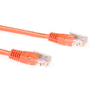 ACT Oranje 5 meter U/UTP CAT5E patchkabel met RJ45 connectoren
