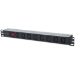 Intellinet 19" 1U Rackmount 8-Output C13 Power Distribution Unit (PDU), With Removable Power Cable and Rear C14 Input (Euro 2-pin plug)