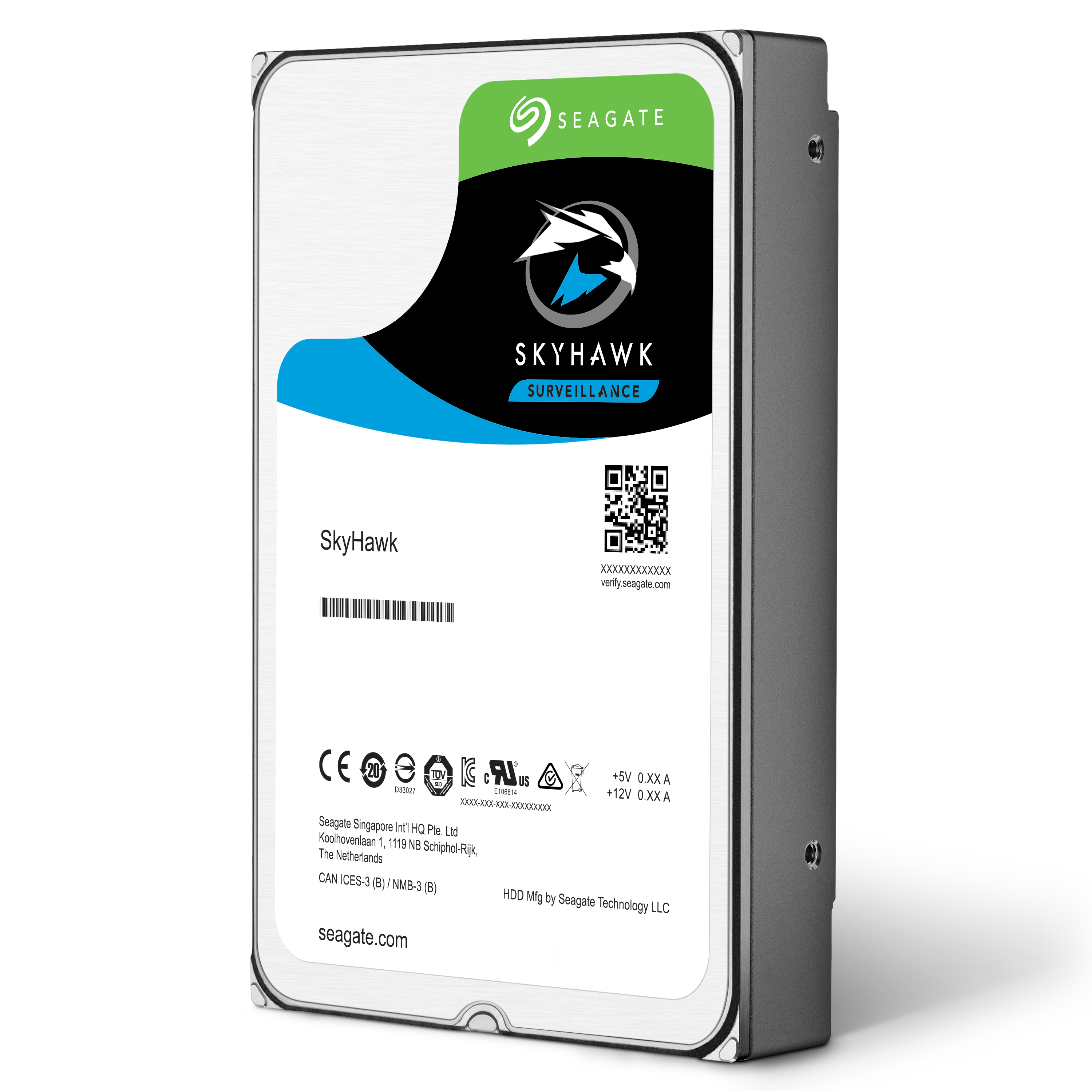 Image of Seagate Surveillance HDD SkyHawk 3.5" 4 TB Serial ATA III