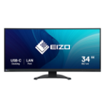 EIZO FlexScan EV3451X-BK computer monitor 86.6 cm (34.1") 3440 x 1440 pixels UltraWide Quad HD LCD Black