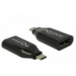 DeLOCK 64151 cable gender changer DisplayPort USB Type-C Black