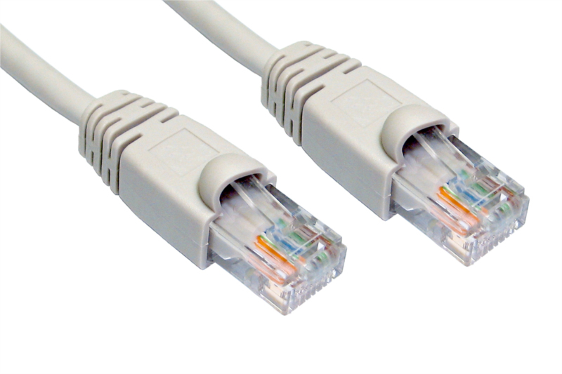 Cables Direct Cat5e U/UTP networking cable Grey 3 m U/UTP (UTP)