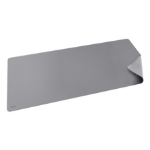 Trust Benya XXL desk pad Polyvinyl chloride (PVC) Grey