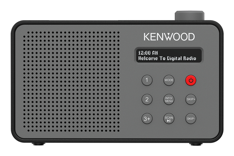 Kenwood CR-M25DAB-H radio Portable Digital Grey