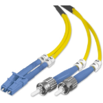 Belkin 3m LC-ST InfiniBand/fibre optic cable 118.1" (3 m) Yellow