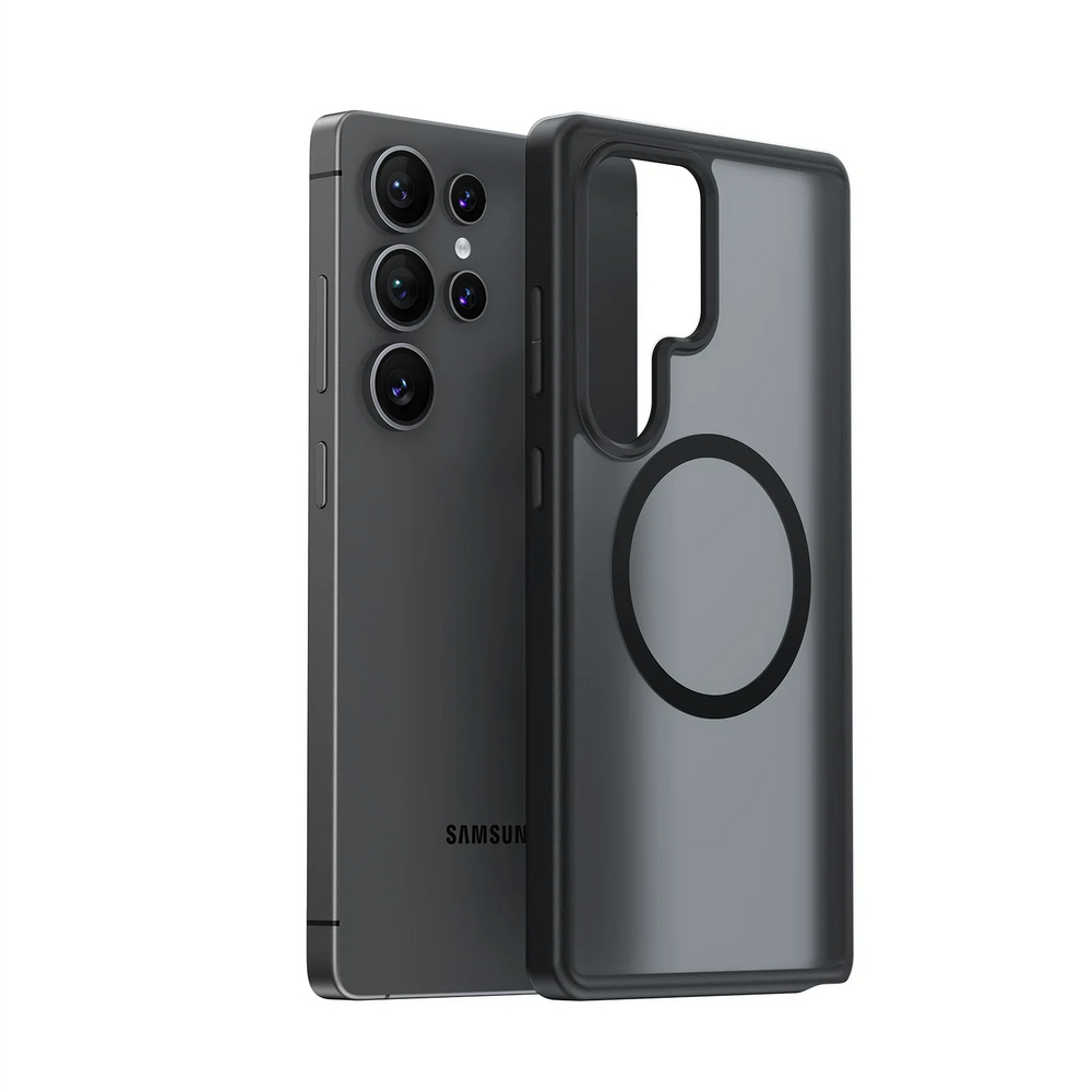 Torras Guardian-Mag mobile phone case 17.5 cm (6.9") Cover Black