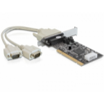 DeLOCK PCI Card to 2x Serial interfacekaart/-adapter Intern Serie