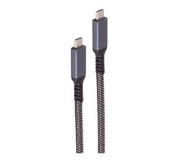 EU Product - USB-C Ladekabel 3.2 100W PD Textil 1m thumbnail