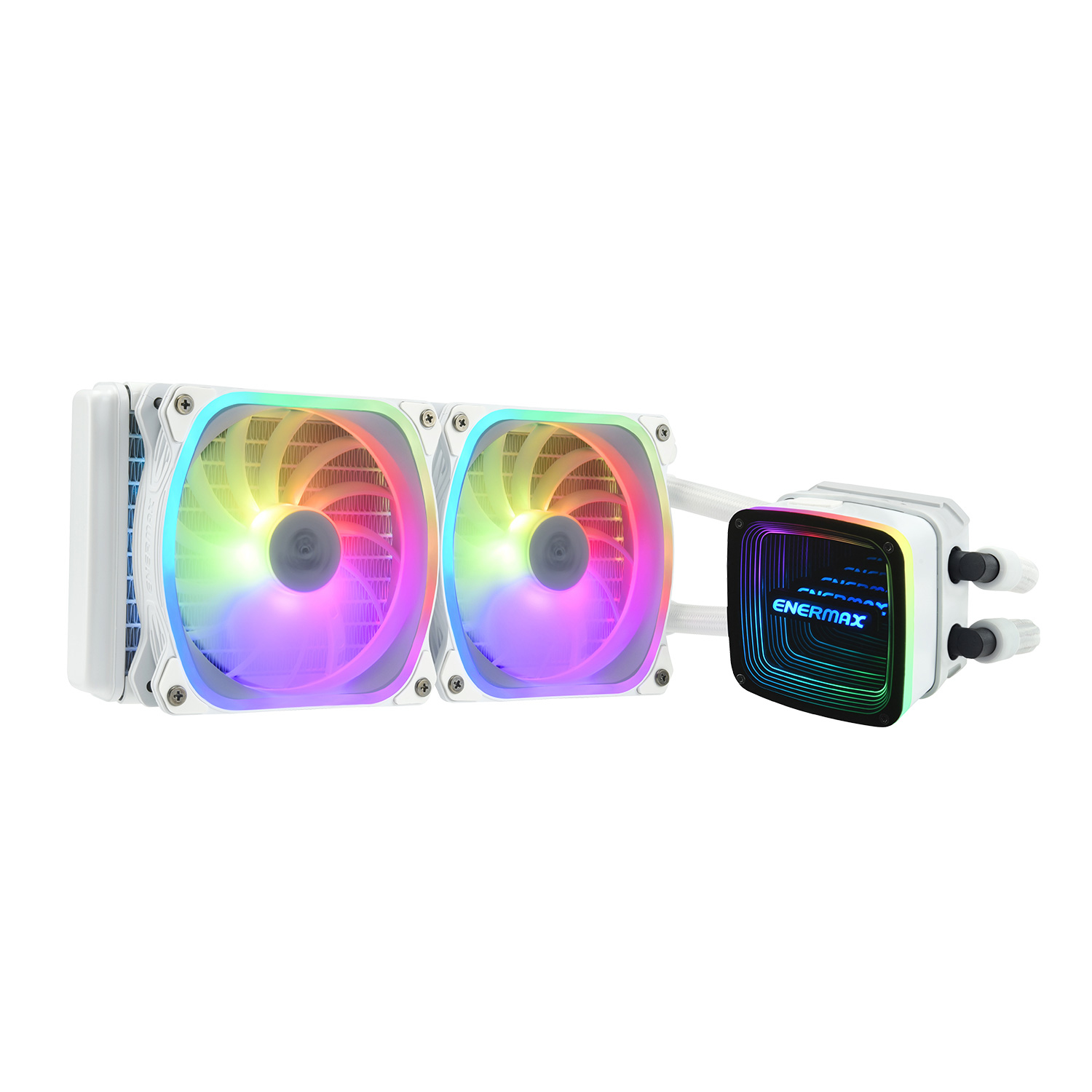 Image of Enermax ELC-AQFA240-SQA-W computer cooling system Processor Liquid...