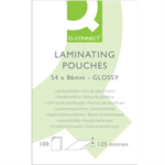 Q-CONNECT Q-CONNECT LAMINATING POUCH PK100