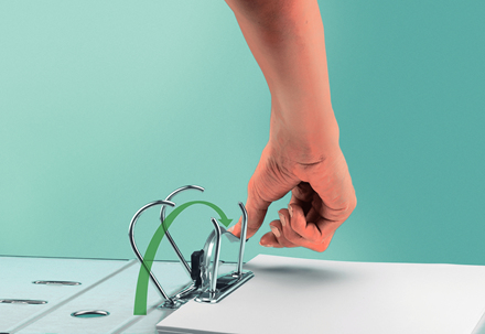 Leitz Lever Arch File 180° PP A4/80 mm