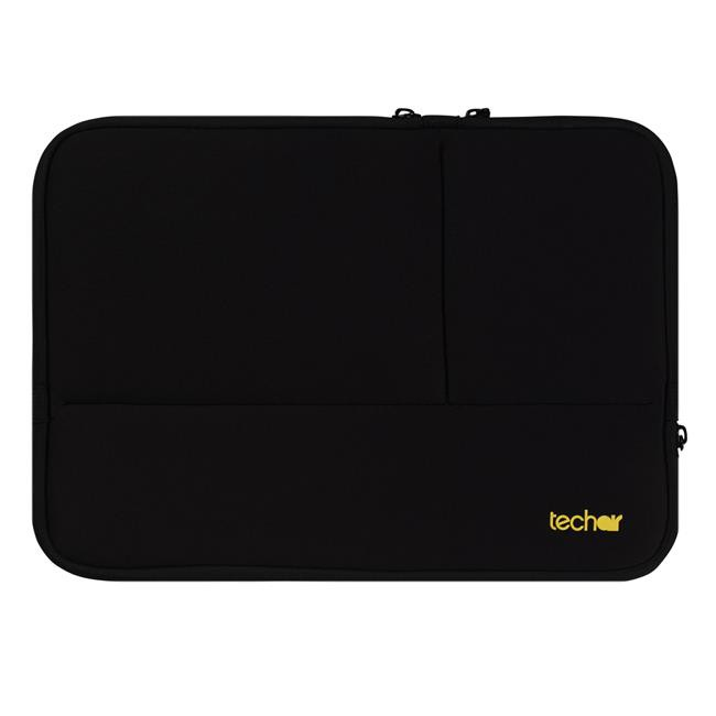 Techair TANZ0330V2 laptop case 33.8 cm (13.3") Sleeve case Black