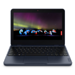 Lenovo 100w Gen 3 (AMD) AMD 3000 3015e Laptop 11.6" HD 4 GB DDR4-SDRAM 128 GB eMMC Wi-Fi 6 (802.11ax) Windows 11 SE English Blue