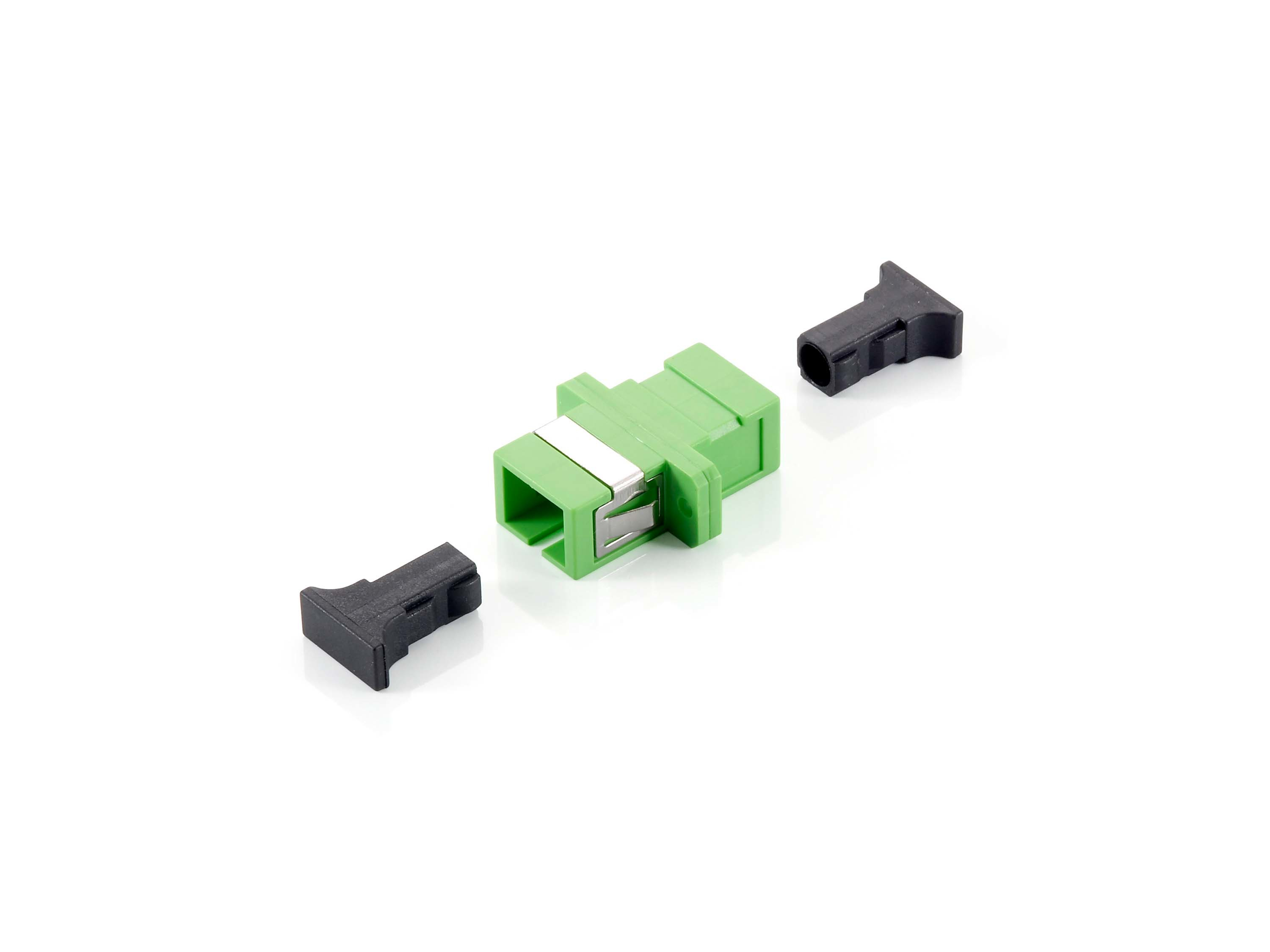 Image of Equip SC APC Coupler, Single-mode simplex