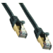 V7 CAT5e Cavo di rete RJ45 STP Schermato Grigio Scuro 3 m