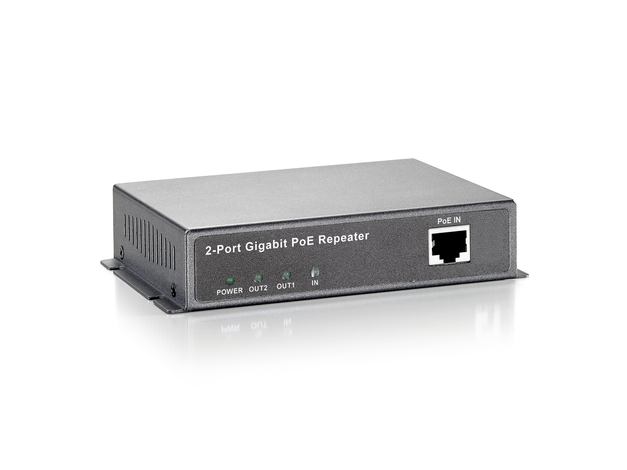 Photos - Wi-Fi LevelOne Gigabit PoE Repeater, Cascadable, 2 PoE Outputs POR-0122 