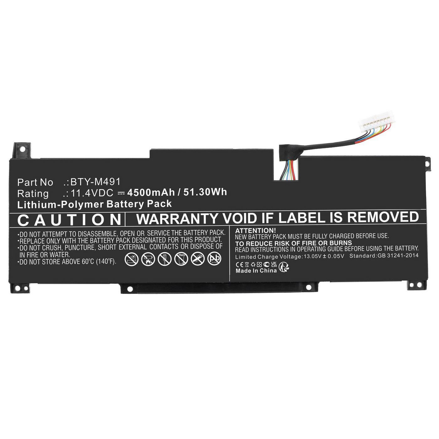 Image of CoreParts MBXMSI-BA0020 laptop spare part Battery