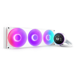 NZXT Kraken Elite 420 RGB Processor All-in-one liquid cooler 14 cm White 1 pc(s)