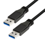 LogiLink CU0039 USB cable USB 3.2 Gen 1 (3.1 Gen 1) 2 m USB A 5 Gbit/s 4.5 W Black