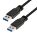 LogiLink CU0040 USB cable USB 3.2 Gen 1 (3.1 Gen 1) 3 m USB A 5 Gbit/s 4.5 W Black