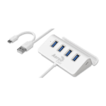 AEROCOOL Essential Phone holder USB2.0+Micro OTG HUB 4USB2.0 Ports with Micro Power Port