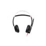 HP Poly Blackwire 5220 Stereo USB-C Headset +3.5mm Plug +USB-C/A Adapter