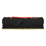 Kingston Technology FURY Beast RGB geheugenmodule 8 GB 1 x 8 GB DDR4 2666 MHz