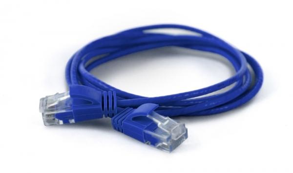Wantec 7244 networking cable Blue 1.5 m Cat6a U/UTP (UTP)