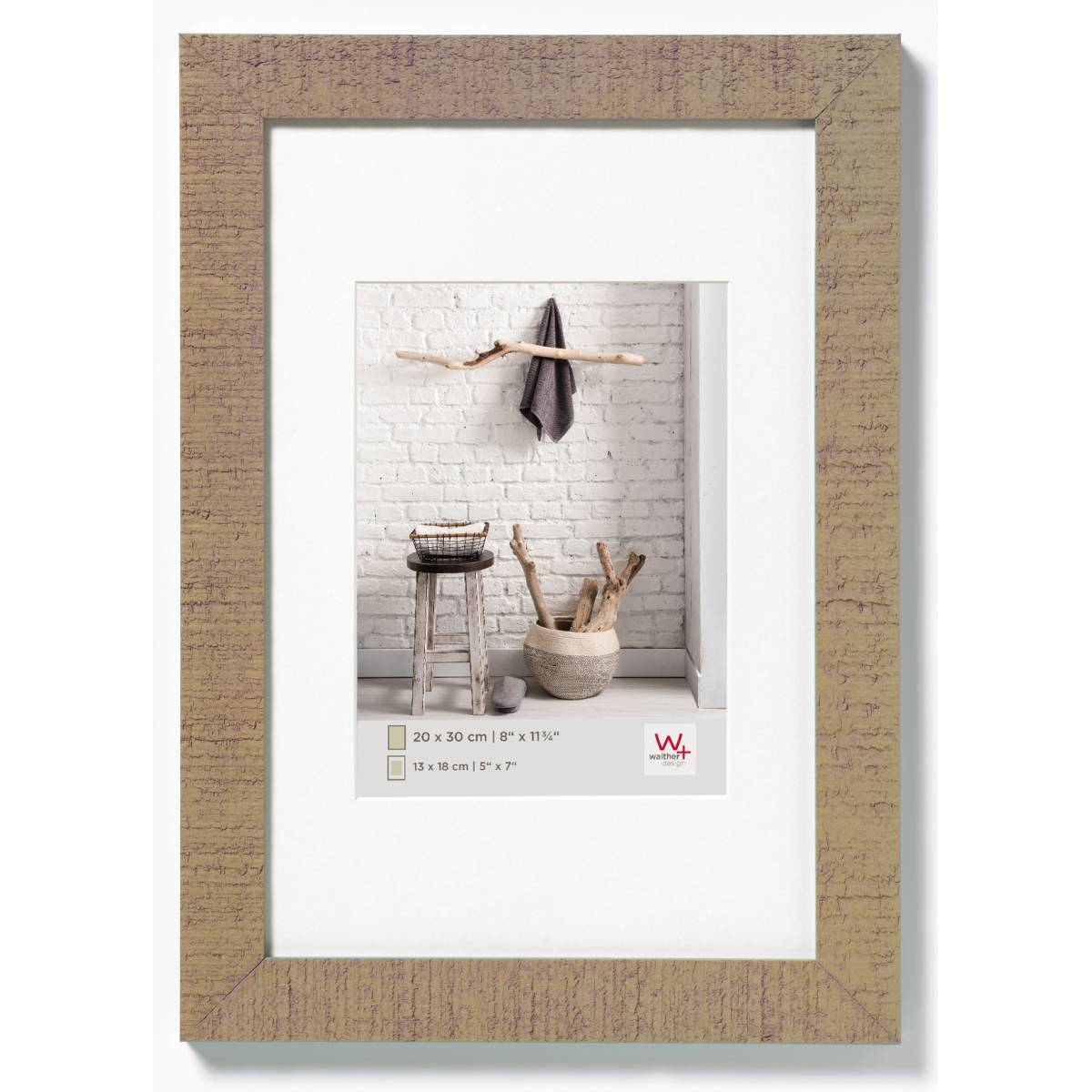 Image of Walther HO130C - Wood - Beige - Brown - Single picture frame -...