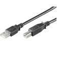 Microconnect USBAB2B USB cable 1.8 m USB 2.0 USB A USB B Black