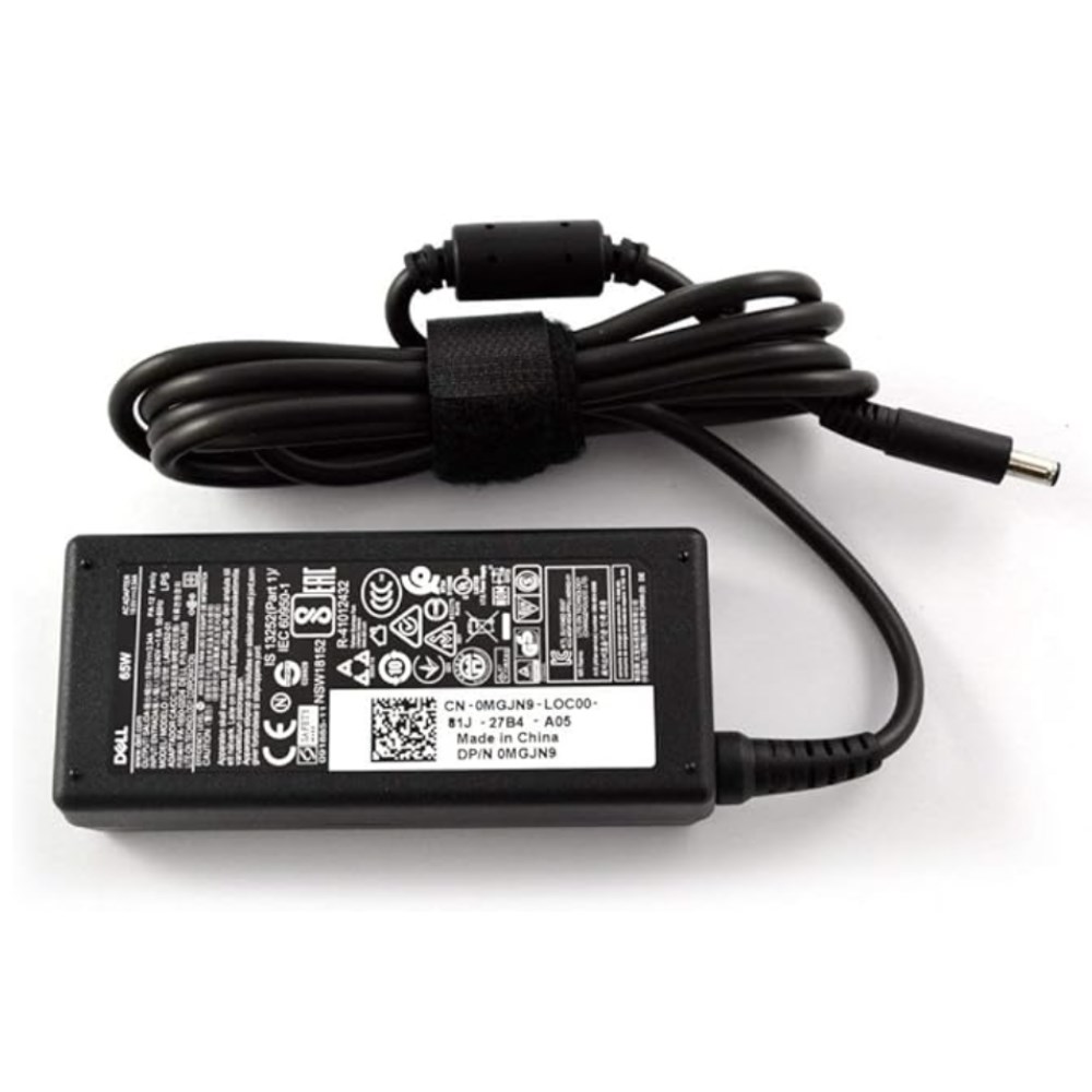 DELL 65W Barrel (4.5 x 3mm) AC Adapter with US Plug