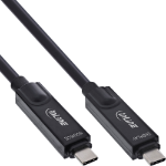 InLine 35798I USB cable USB 3.2 Gen 2 (3.1 Gen 2) 15 m USB C Black