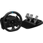 Logitech G G923 Black, Stainless steel USB 2.0 Steering wheel + Pedals PC, PlayStation 4, PlayStation 5