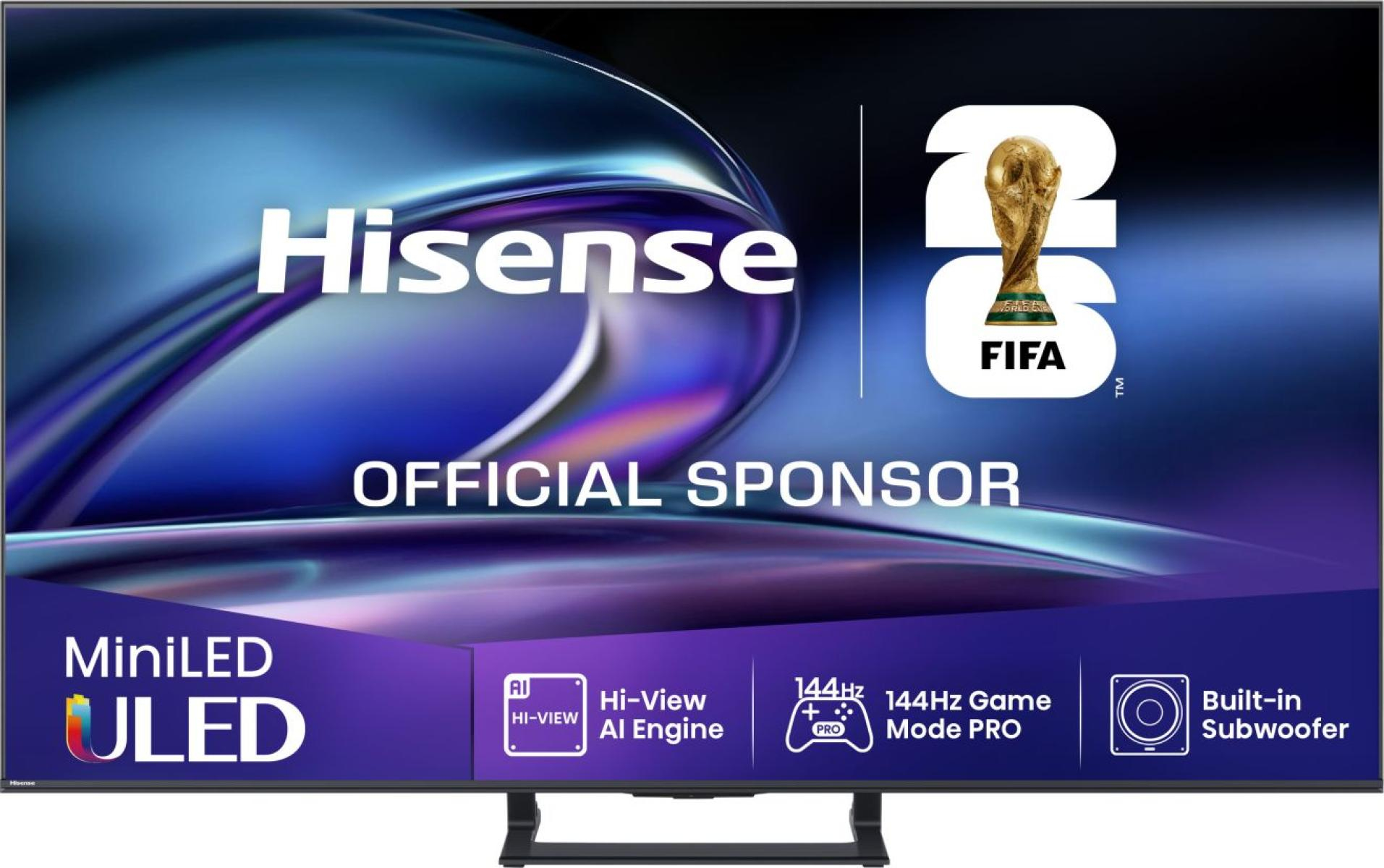 Hisense 75E8Q 190.5 cm (75") 4K Ultra HD Smart TV Wi-Fi Black, Grey 600 cd/mÂ²