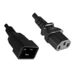 Microconnect PE030620 power cable Black 2 m C13 coupler C20 coupler