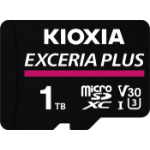 Kioxia Exceria Plus memory card 1024 GB MicroSDXC UHS-I Class 3