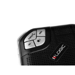 Logic LS-03B Mono draadloze luidspreker Zwart, Zilver