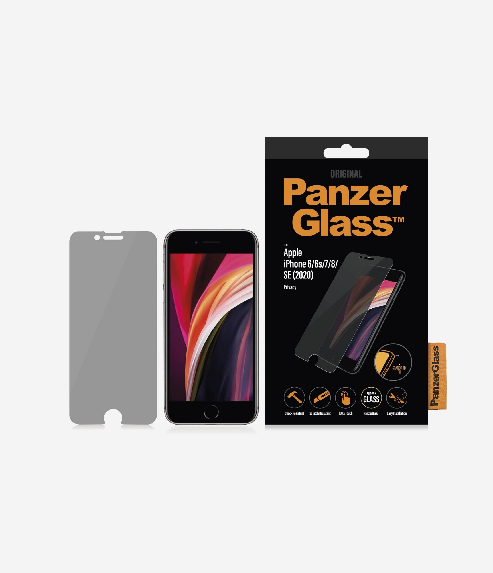 PanzerGlass Apple iPhone 6/6s/7/8/SE (2020) Standard Fit Privacy