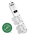 Tripp Lite SPS415HGULTRA surge protector White 4 AC outlet(s) 120 V 180" (4.57 m)