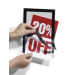 Durable Duraframe magnetisch frame A5 Zwart