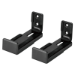 LogiLink Soundbar wall mount, for 9-15.4 cm width, max. 15 kg, black