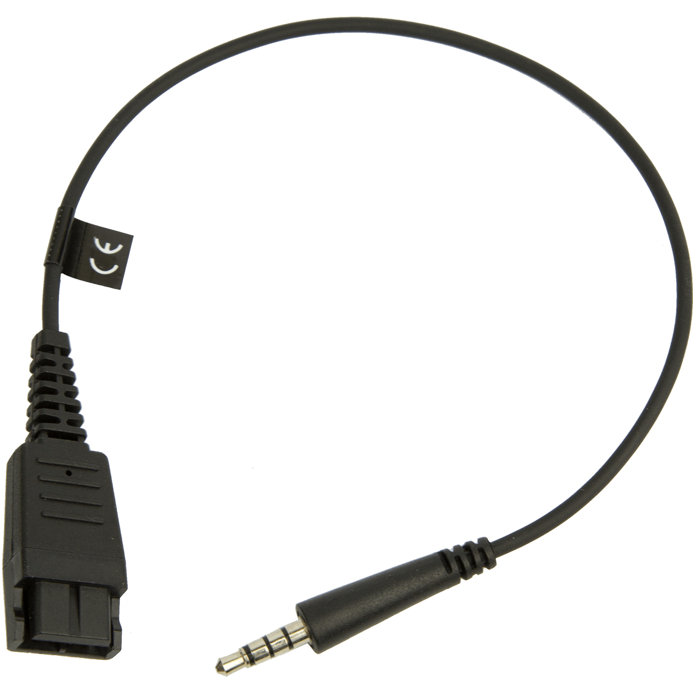 Image of Jabra 8800-00-99 cable gender changer QD 3.5 mm Black