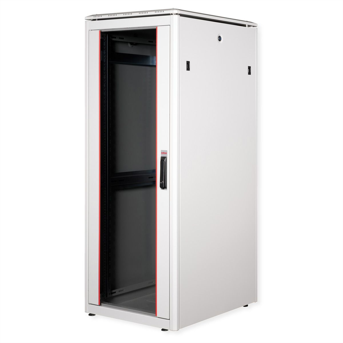 ROLINE 19-inch network cabinet Pro 32 U. 600x800 WxD glass door grey