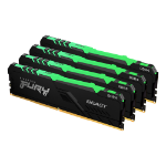 Kingston Technology FURY Beast RGB memory module 64 GB 4 x 16 GB DDR4 3200 MHz