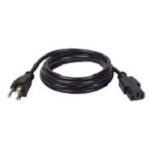 Ergotron Power Cable Black 118.1" (3 m) NEMA 5-15P