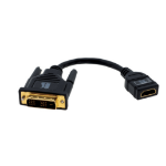 Kramer Electronics DVI-D (M) - HDMI (F) 0.3 m HDMI Type A (Standard) Black