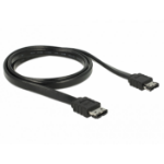 DeLOCK 85640 SATA cable 1 m eSATA Black
