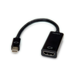 VALUE 12.99.3143 video cable adapter Mini DisplayPort HDMI Type A (Standard) Black