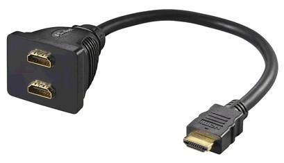 Image of Microconnect HDMI 19M - 2X HDMI 19F